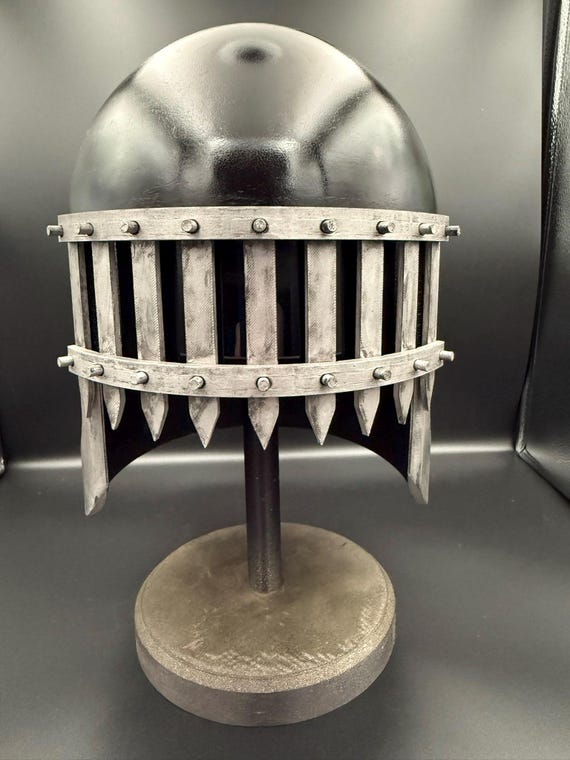 Judge Death Helmet - 3D Printed Cosplay Prop | Raw or Comic-Inspired Finish