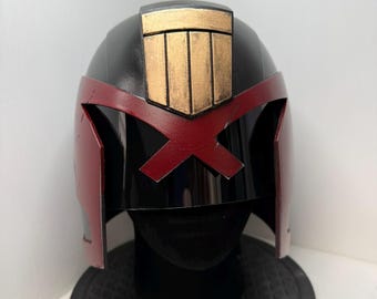 Judge Dredd Helmet 2012, Dredd Cosplay Helmet, 3D Printed Judge Helmet, Mega City One Prop, Comic Con Costume, Movie Helmet