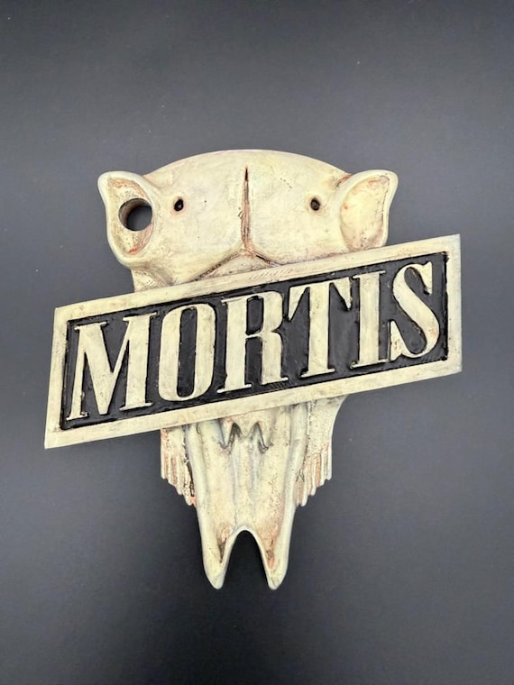 Judge Mortis Badge – Judge Dredd Comic Book Inspired | Hand-Finished Prop