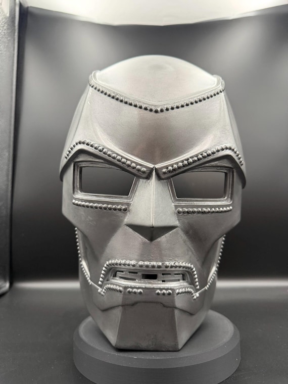 Doctor Doom Mask, Marvel Doctor Doom Cosplay, Fantastic Four Villain Mask, Comic Con Costume Mask, 3D Printed Doom Helmet