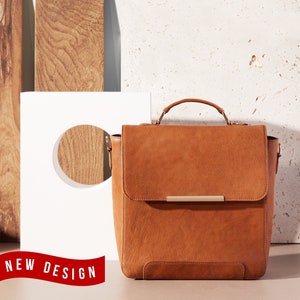 OOPSIE - Mini backpack leather - Beauty Imperfections