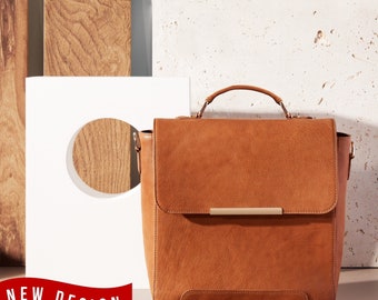 OOPSIE - Mini backpack leather - Beauty Imperfections