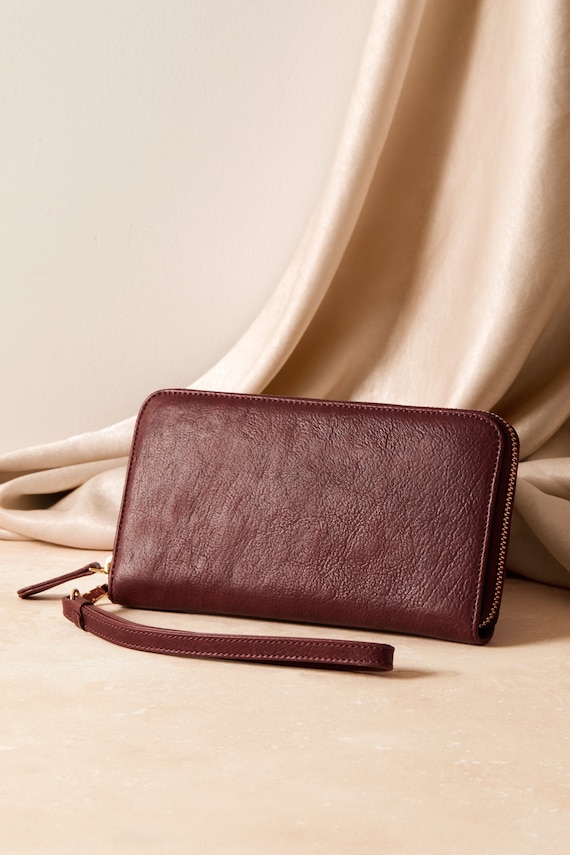 Clutch wallet with strap sale