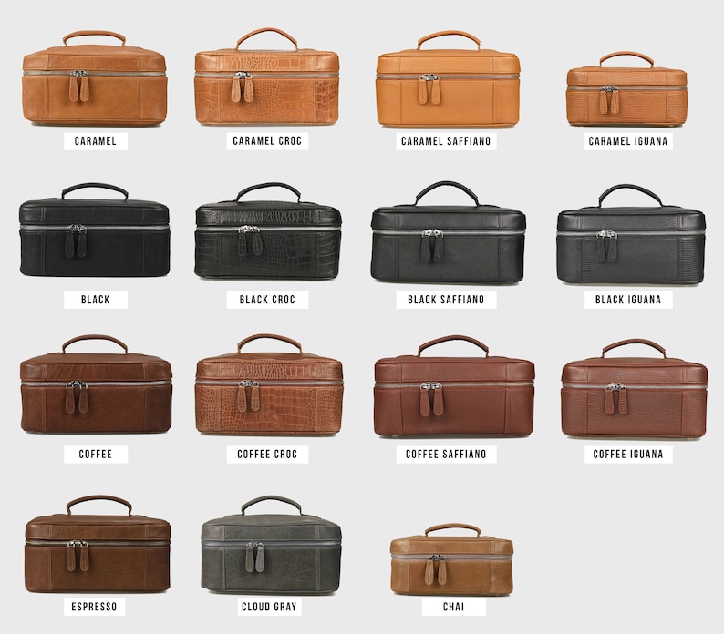 Leather Toiletry Bag Men Personalized Mens Toiletry Bag Etsy