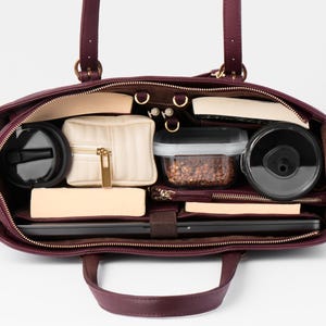 NEW! Leather Laptop Bag 3.0 for Women - Fits 13, 14, 15, 16, some 17" Laptops - Work Tote, Office Briefcase, Personalized Graduation Gift