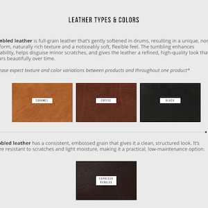 Custom Leather Wallet for Men - RFID Bifold Wallet with Optional Coin Pouch & Removable ID Flap - Personalized - Gift for Him, Dad, Husband image 5