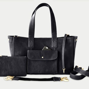 OOPSIE - Leather tote bag - Beauty Imperfections