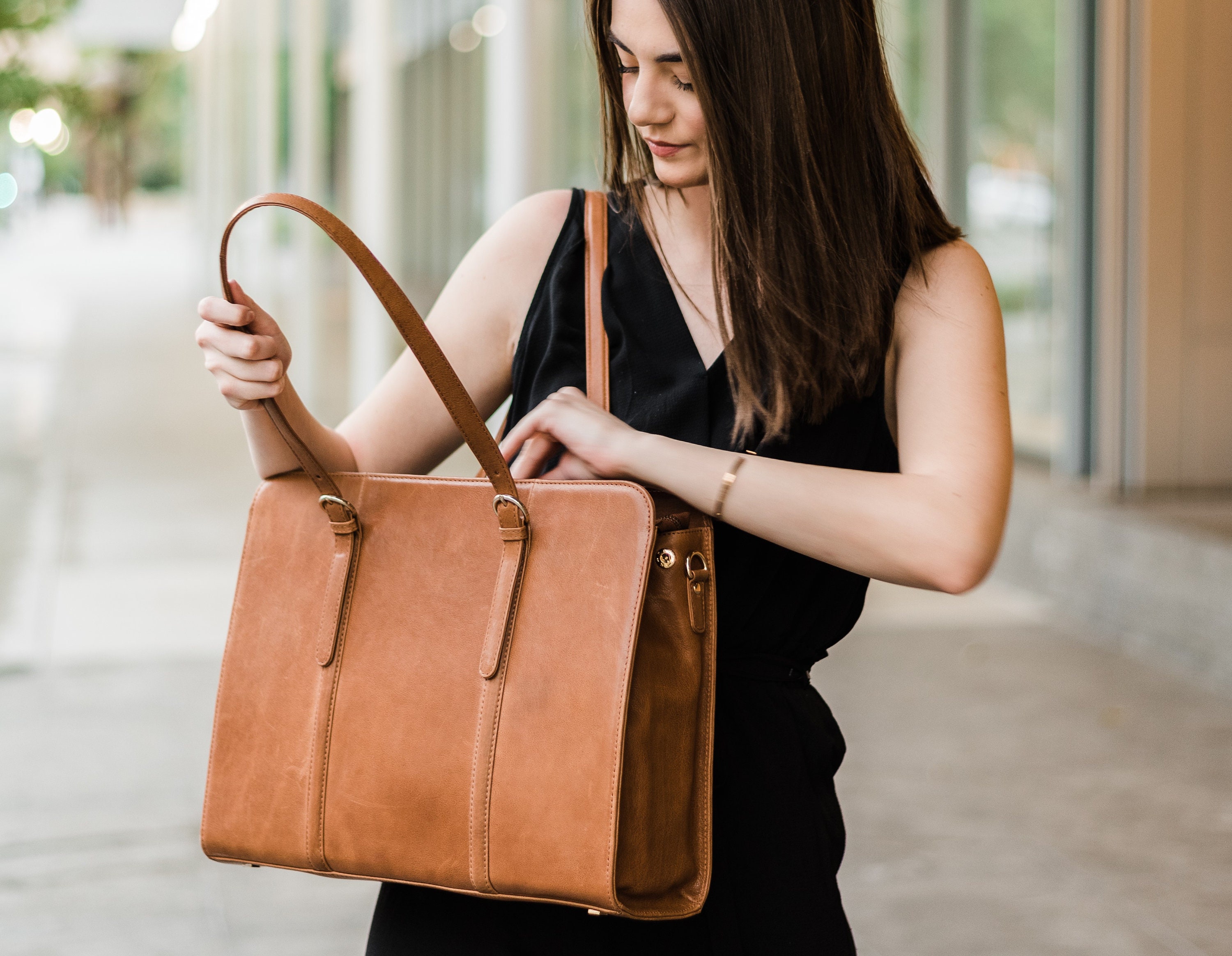 Leather Bag Woman 13/15/16 Inch Macbook Pro/air Bag Etsy