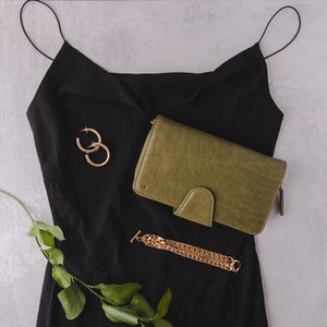 OOPSIE - Cartera de cuero para teléfono tipo bandolera - Beauty Imperfections