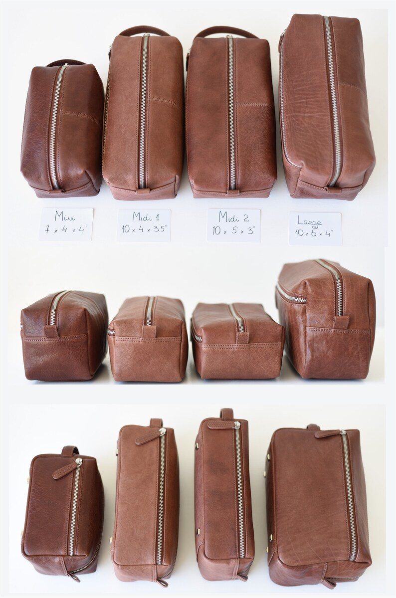 Groomsmen gifts Personalized toiletry bag Monogrammed Etsy