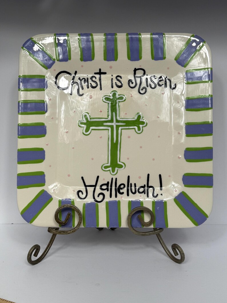 Hand Painting Plate With Bible Verse - Etsy