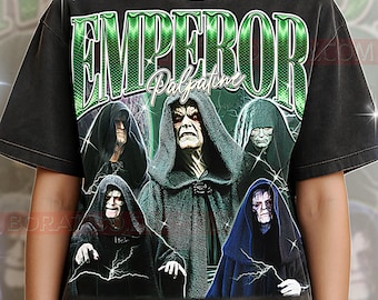 Emperor Palpatine T-Shirt, Vintage Sith Lord Emperor Ultimate Villain Star Tee, 90s Retro Throwback, Emperor Palpatine Sweater