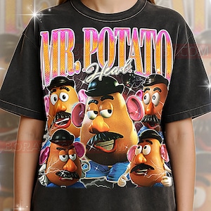 Mr Potato Head T0y Story T-Shirt, Vintage T0y Story Character Funny Animated Star Performer Tee, 90s Retro Throwback, Mr Potato Head Sweater