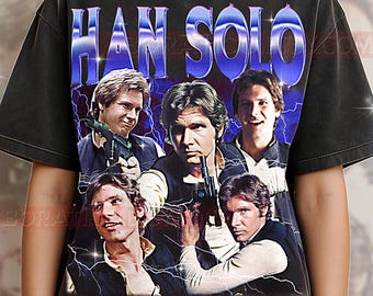 Han Solo Bootleg Shirt, Vintage Space Scoundrel Str Wrs Character Tee, 90s Retro Throwback T-shirt, Han Solo Sweater