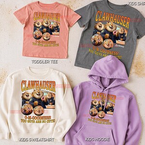 Clawhauser Zootopia Shirt, 90er Jahre Vintage Retro Bootleg Cheetah Cop T-Shirt, Donut Liebhaber Grafik T-Shirt, Retro Tier Held Shirt Bild 3