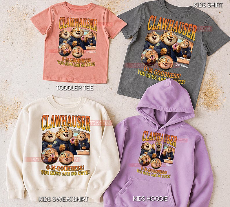 Clawhauser Zootopia Shirt, 90er Jahre Vintage Retro Bootleg Cheetah Cop T-Shirt, Donut Liebhaber Grafik T-Shirt, Retro Tier Held Shirt Bild 3