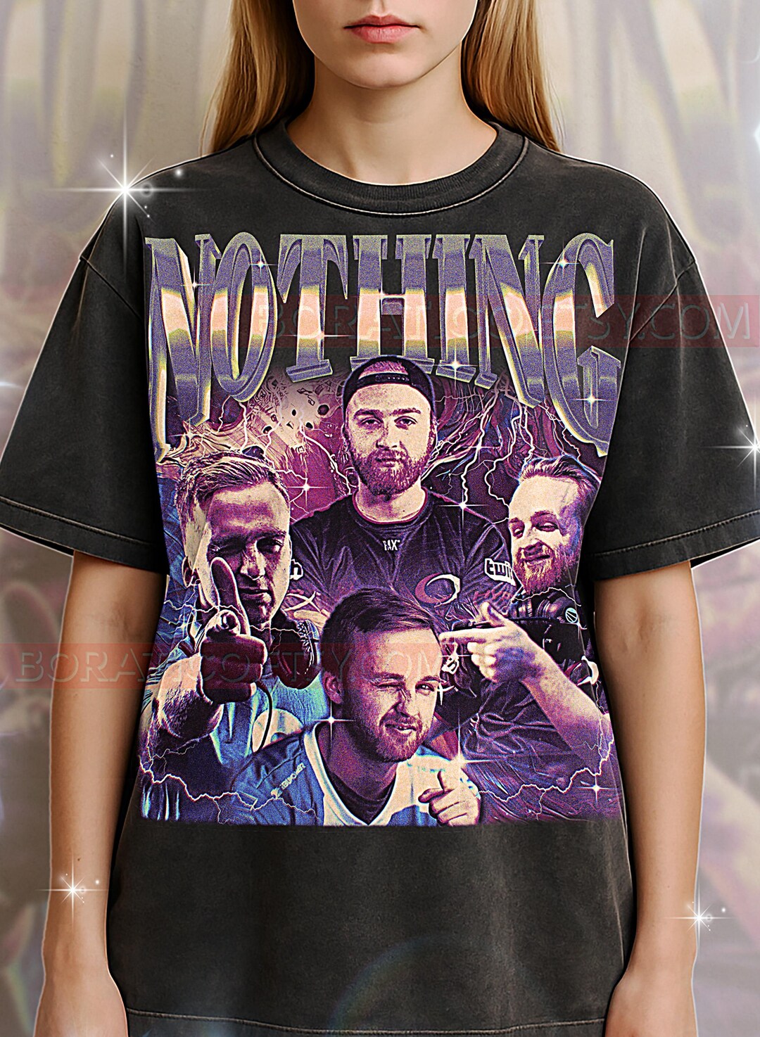 N0thing T-shirt, Vintage Gamer Streamer Csgo Star Celebrity Performer ...