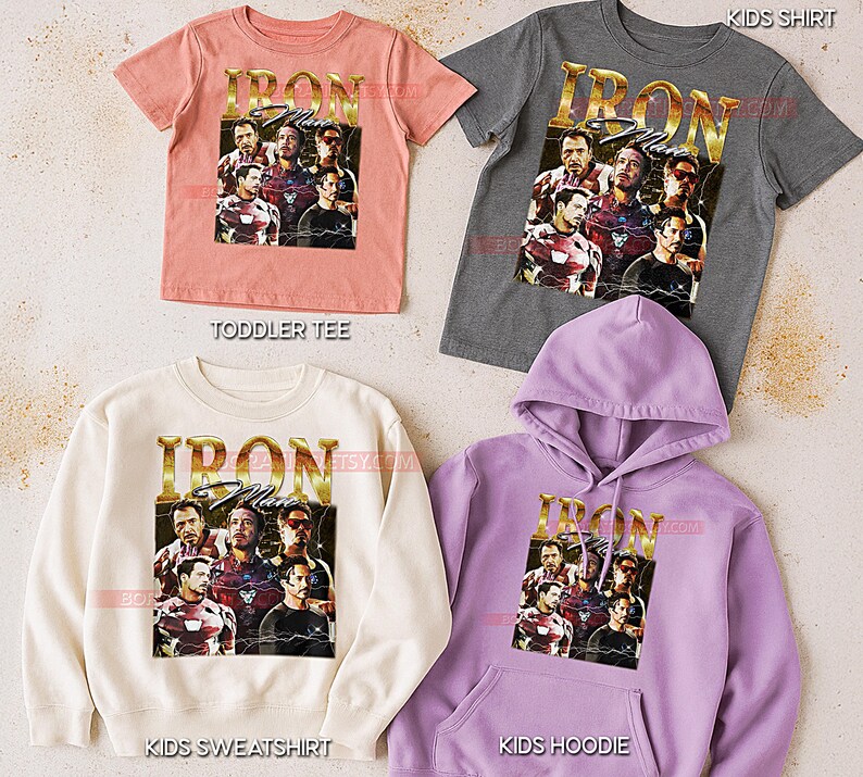 Iron Man 90s Vintage Retro Bootleg Shirt, Armored Superhero Graphic Tee, Billionaire Hero Fan Apparel image 3