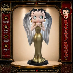 Betty Boop Angel Figurine - Etsy