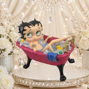 メ*ル様 ベティ・ブープ バスタブフィギュア（2003年製） Betty Boop Bath Tub - Etsy