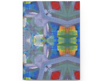 Abstract Art Hardcover Journal - Personalized Matte Notebook