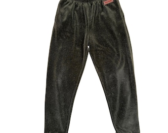 Pantalones de forro polar Vintage Polo Sport Polartec Thermal Pro para hombre talla pequeña