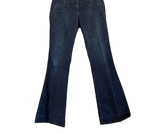 The Limited | Y2K Trouser Flare Jeans | Dark Wash 2000s Denim | Size 12