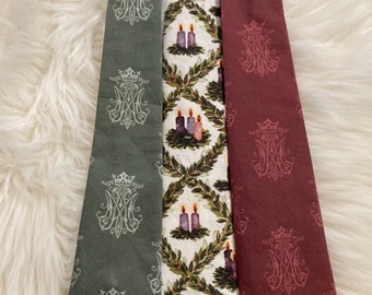 Catholic Boy’s Ties Tie Christmas and Advent Collection Custom Size