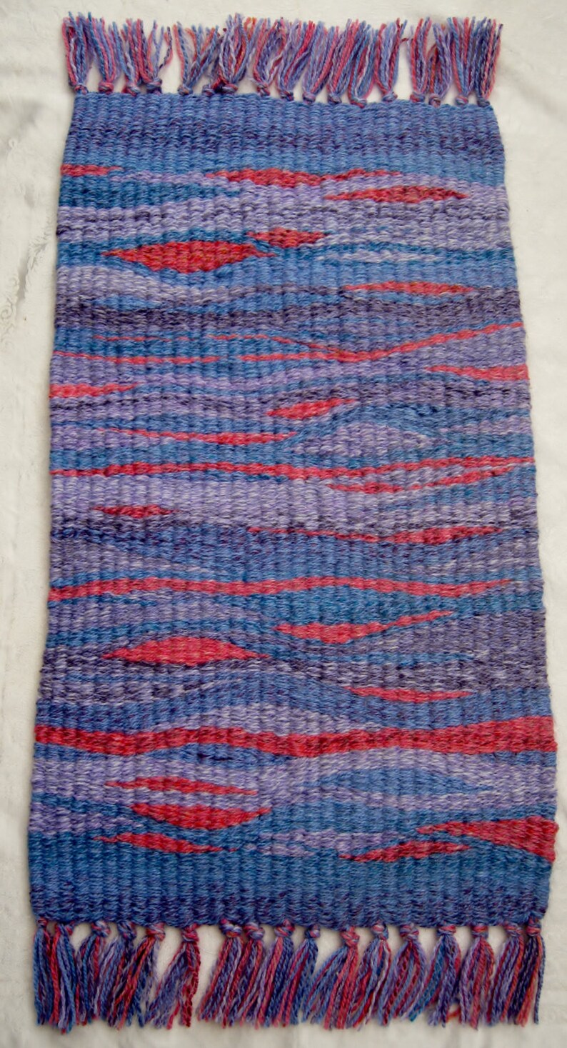 TUTORIAL A Peg Loom Rug for Beginners Instruction Booklet PDF Etsy