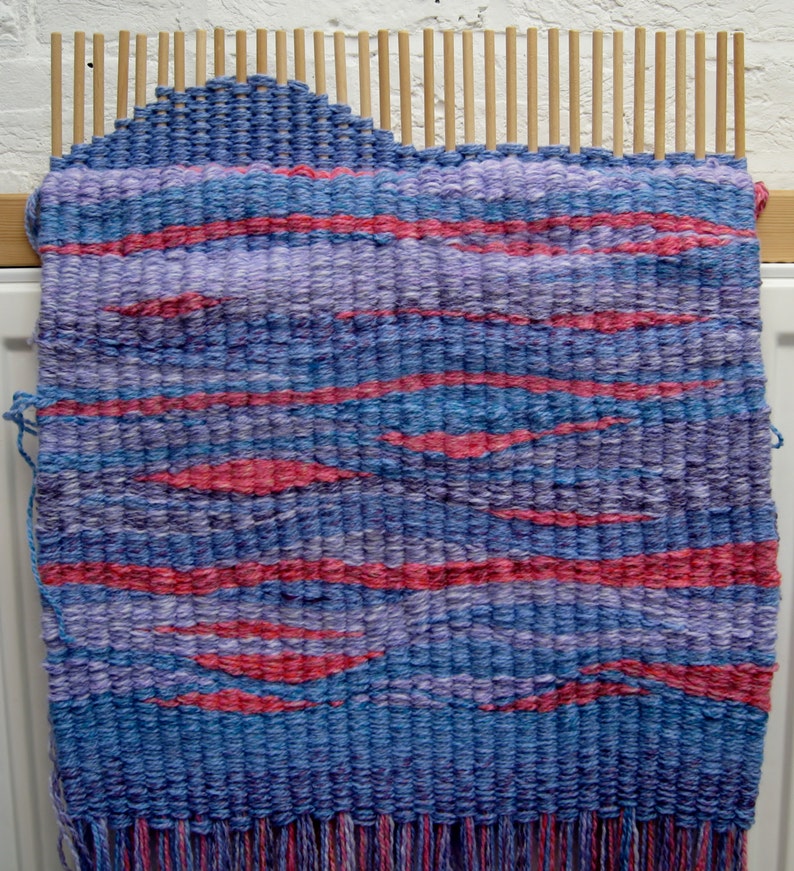 TUTORIAL A Peg Loom Rug for Beginners Instruction Booklet PDF Etsy