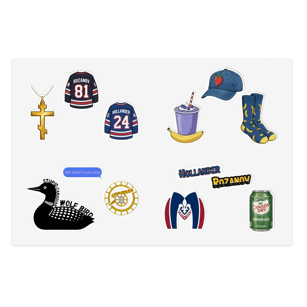 Heated Rivalry Sticker Sheet - Etsy