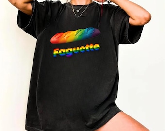 Comfort Colors® LGBT Pride Rainbow T-Shirt – LGBTQ, Trans & Gay Pride Tee