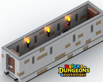 LEGO Castle Long Straight Instructions (PDF), Wolf Elite Warrior figurine, Bricks Dungeons and Adventures