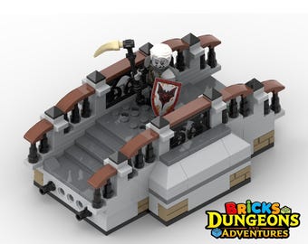 Castle Outdoor Spike Trap Passage Castle MOC Instructions (PDF), Medieval Bricks Build Dungeon Adventure