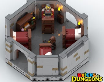 LEGO Castle The Dormitory Instructions (PDF), Wolf Bandit Warriors figurine, Bricks Dungeons and Adventures