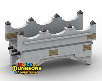 Stone Bridge Castle MOC Instructions (PDF), Medieval Bricks Build Dungeon Adventure LEGO®