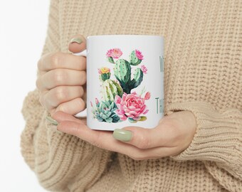 Wild and Thorny Cactus Mug, teenager gift, ladies gift, coworker gift, funny mug gift