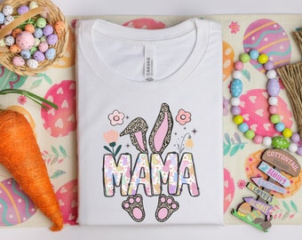 Easter Bunny Mom shirt, Mama shirt, Easter shirt, Mom Easter Shirt, Mom Easter Gift