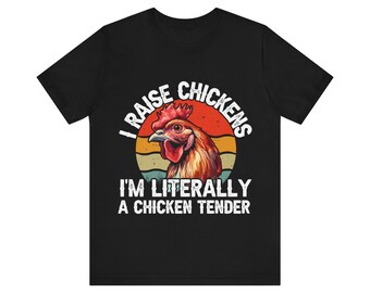 Professional Chicken Tender Shirt, Chicken Shirt, Chicken Lover Shirt, Chicken Lover Girl, Chicken Girl Shirt, Animal Shirt, Farmer Girl Tee