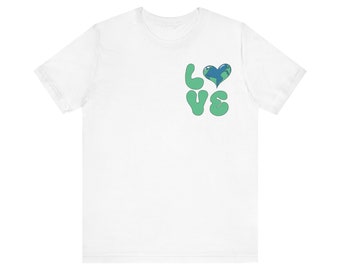 Everyday is Earth Day Shirt,  Earth Love, Mushrooms, Flowers, Planet shirt, Front Back design, Spring Shirt, Groovy Design