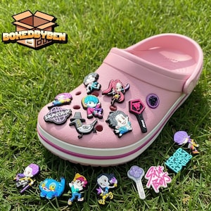 K-Pop Demon Hunters Inspired Croc Charms Set 13-100 PC