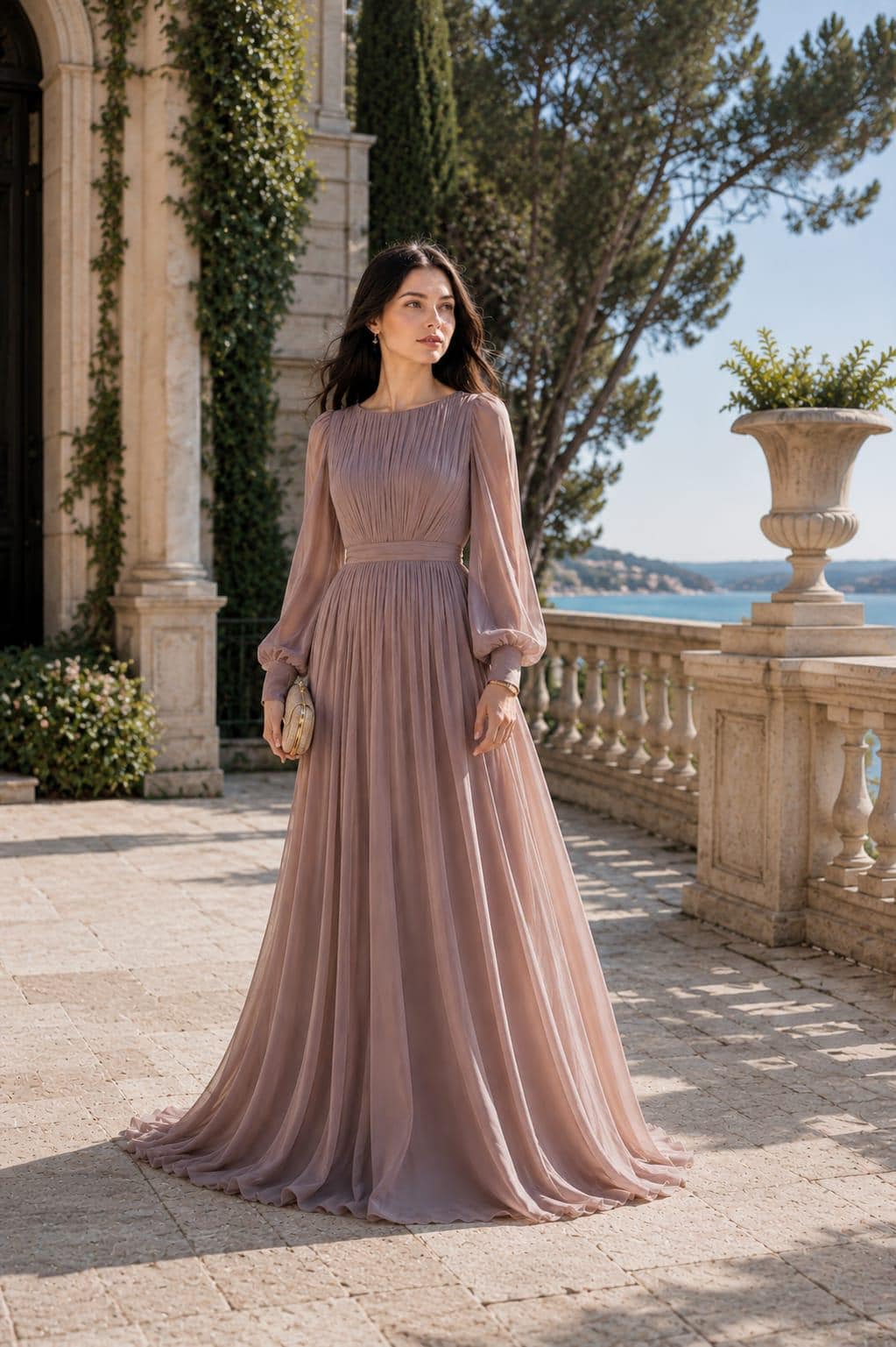 mauve brown dress brown dress for wedding