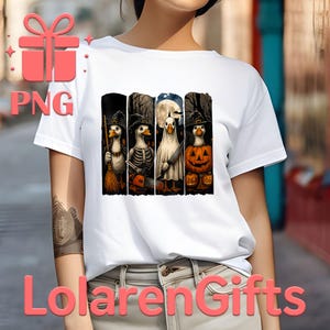 Halloween_ Goose Horror Spooky Ghost Goose Movie Fall PNG