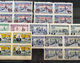 Spanje 1944 - Asociacion benefica de correos (Assepoester 1944) - 7 blokken/4 mnd