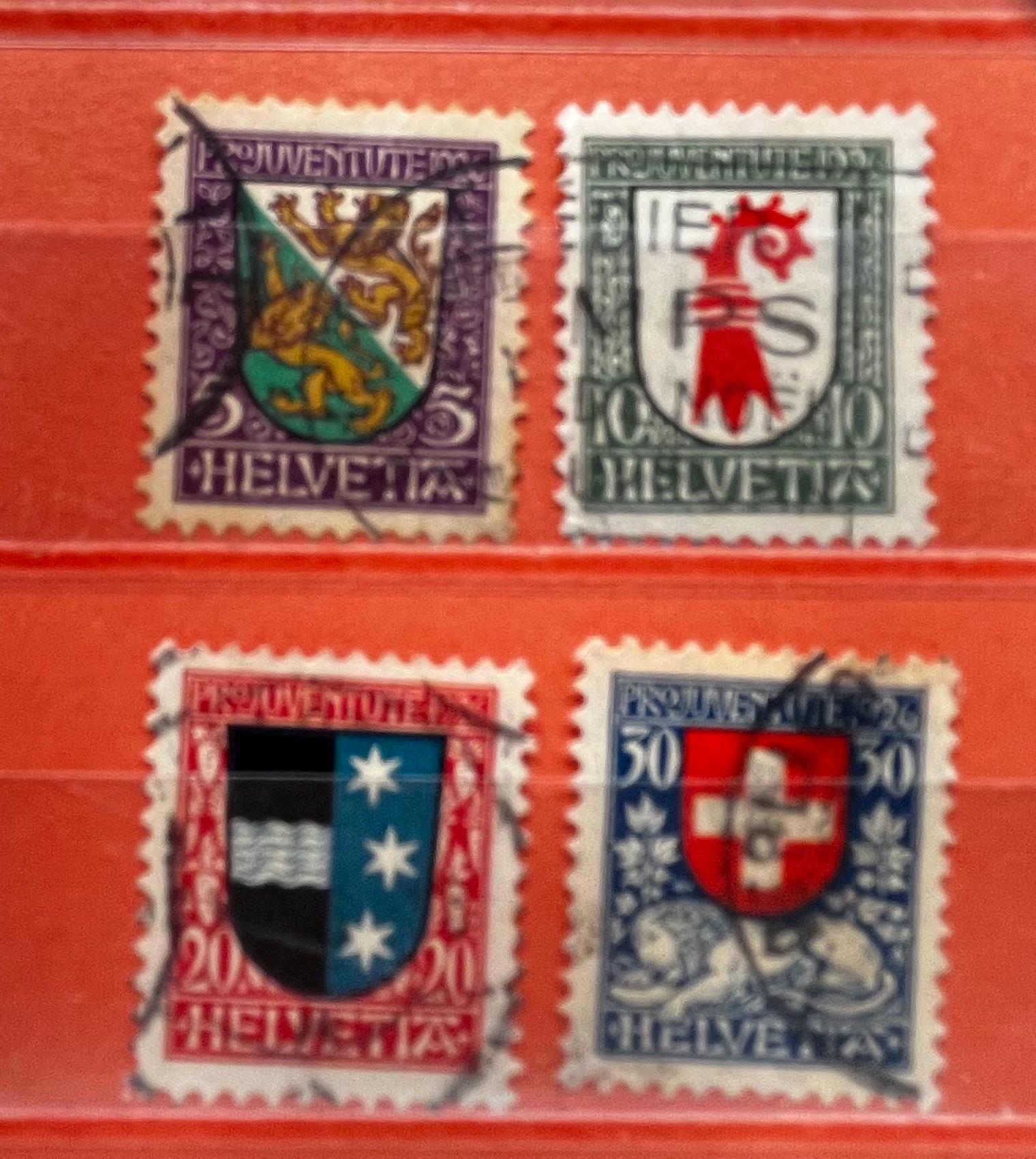 スイス 1926 - Pro Juventude 1926 コンプリート セット使用 - Etsy 日本