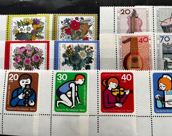 50枚のドイツ切手ファンパック // 50種類の使用済みドイツ切手のセット