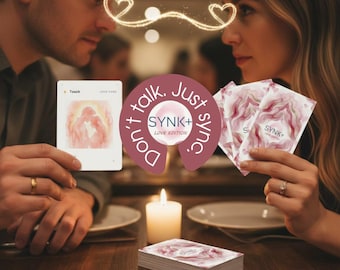 Silent Couples Card Game - 5 Love Languages Communication Tool (PDF)