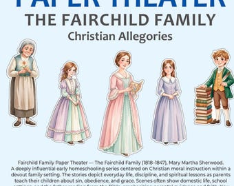 Fairchild Family Paper Theater - Christliche Hausschule druckbare PDF (digitaler Download)