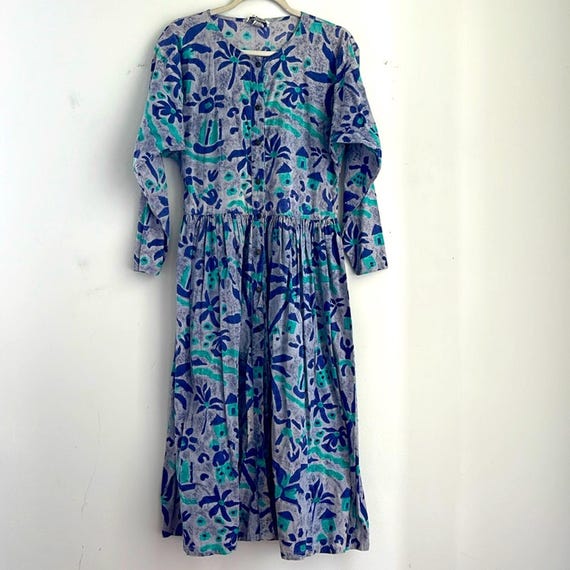 long sleeve blue maternity dress Blue Solid 3/4 Sleeve Smocked Top Tiered Maternity Maxi Dress – PinkBlush