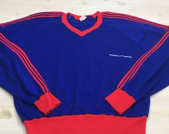 Vintage Sports Illustrated logo v neck sweater
